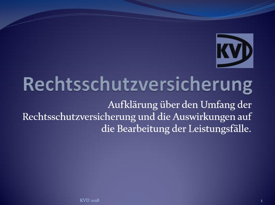 Schulungsunterlagen Kleingartenversicherungdienst